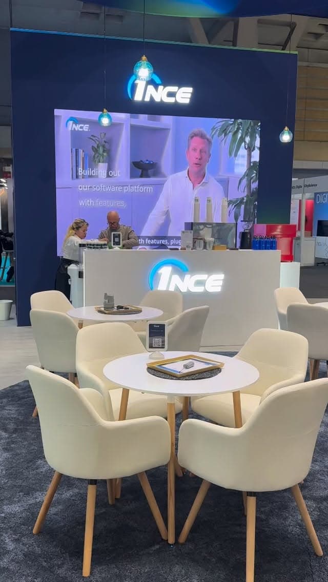 1NCE · Smart City Expo World Congress 展台实景
