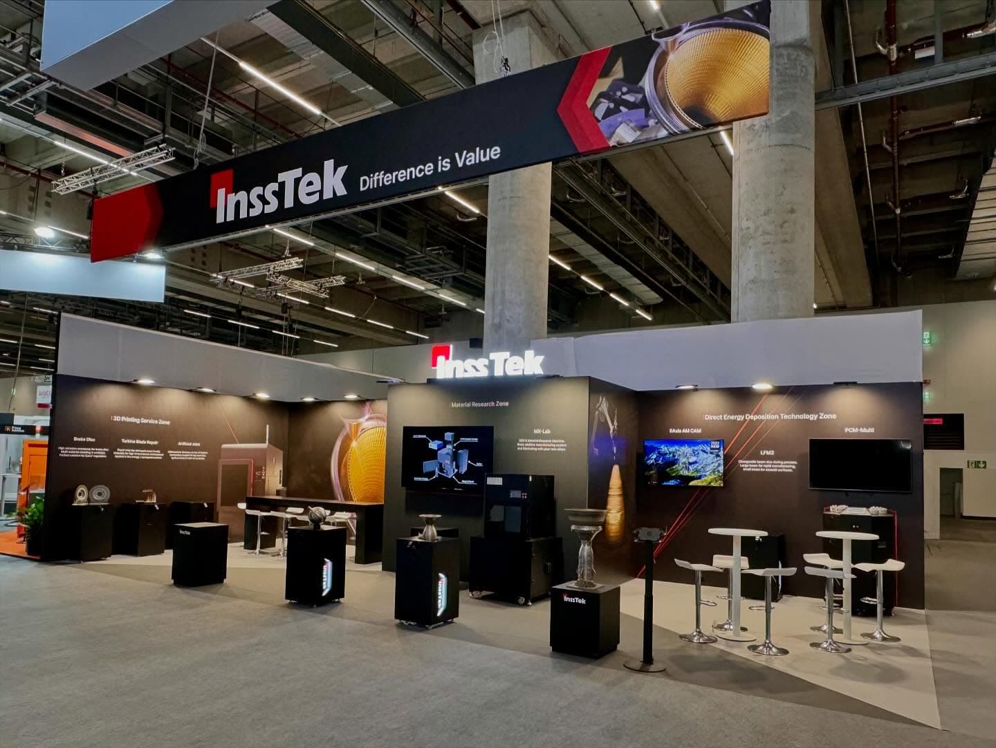 InnsTek · Formnext 展台实景
