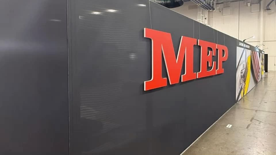 MEP · World of Concrete 展台实景